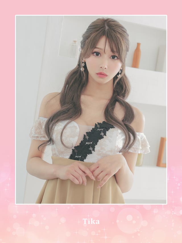 tika ティカ キャバドレス 可愛い