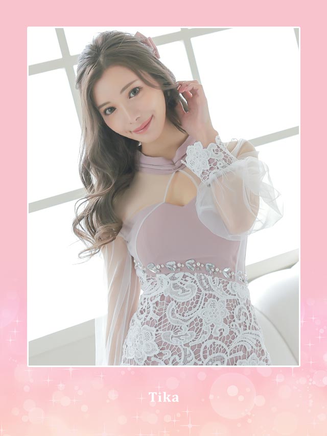 tika ティカ 大人 キャバドレス 可愛い