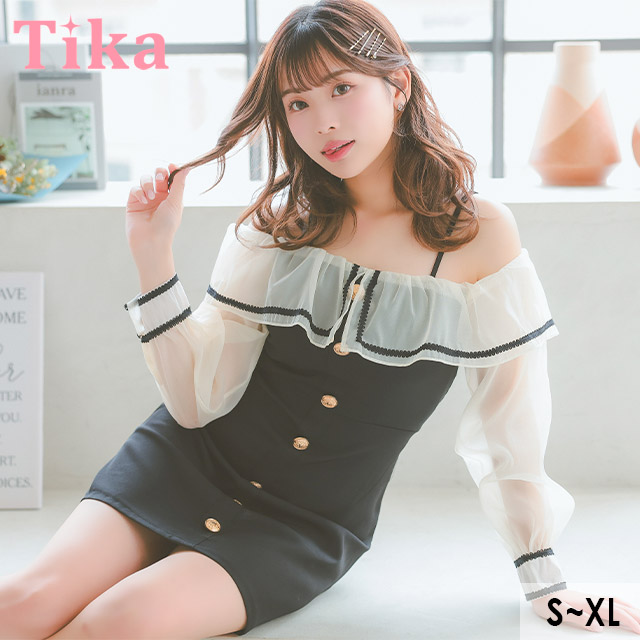 Tika キャバドレス 大きいサイズ キャバ ドレス ミニ ミニドレス