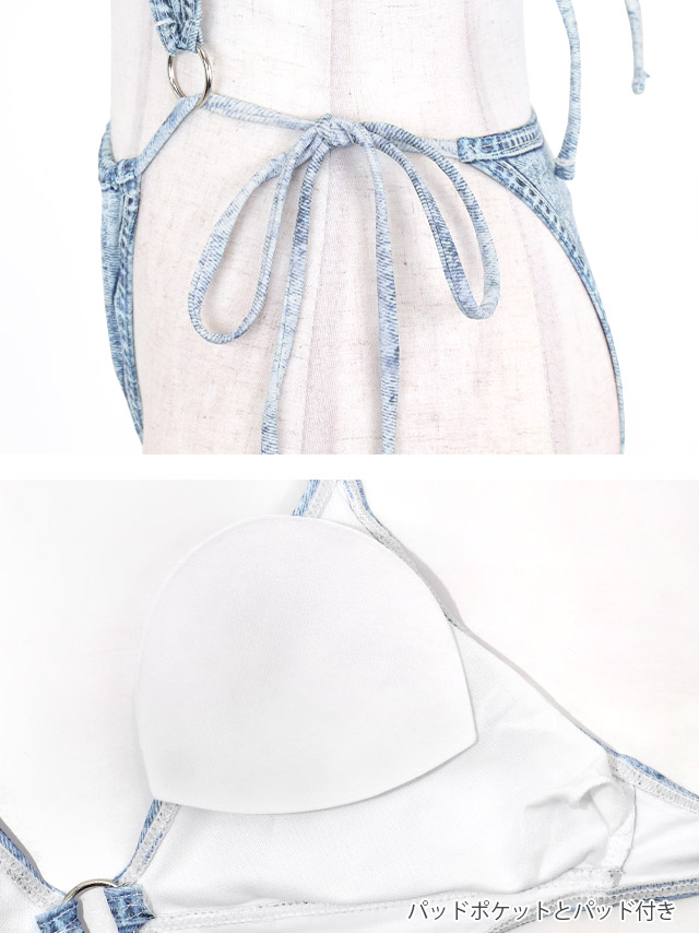【 】新品/タグ付き⭐︎ビキニセット⭐︎即発可能 Tika（ティカ） 水着 レディースセット ホルターネック ハイレグ