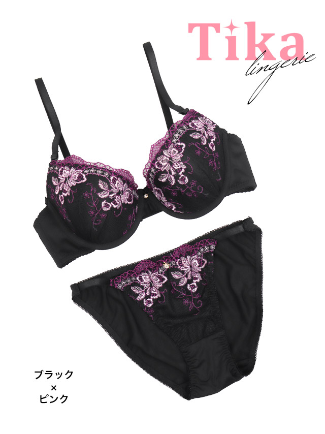 Tika（ティカ） ブラジャー ショーツセット 下着 女性 上下セット 下着