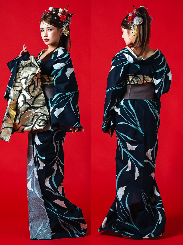 Tika【花魁浴衣】2way 5点セット　Mサイズ Tika（ティカ） 花魁浴衣 浴衣 レディース 浴衣セット 安い 女性 2way