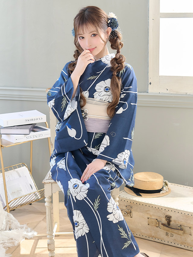 綿 レトロ 古典 大人 ゆかた セット浴衣 レディース 10代 20代 30代 40代 女性