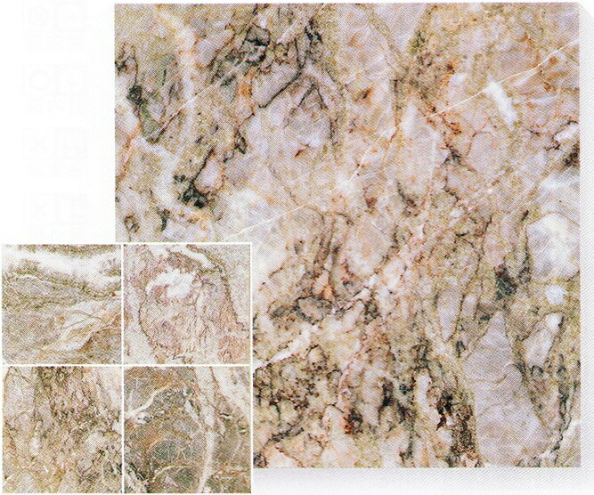 大理石 フィオルデペスコ グレー 磨き 300角 規格サイズ 300x300x10 一枚からの 単価 床 壁 リビング 玄関 クールマット のし台 マーブル｜tileonline