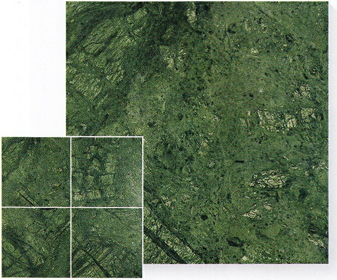 大理石 インドジャモン 緑 磨き 300角 規格サイズ 300x300x10 一枚からの 単価 床 壁 リビング 玄関 クールマット のし台 マーブル