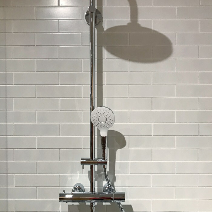 ひだ 二丁平 ブリック タイル 227x60 磁器質 昭和 アンティーク 和風