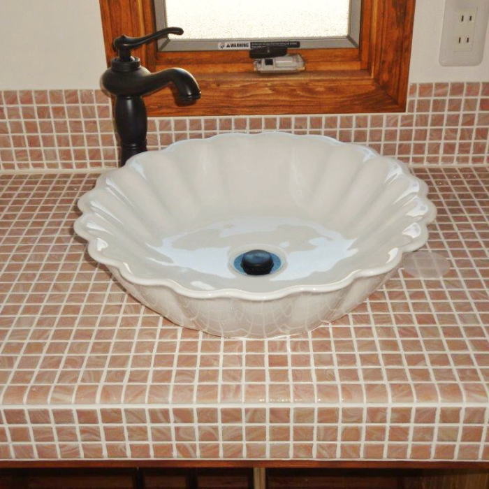 モザイクタイル シート 磁器 23角 アンティーク カラフル タイル