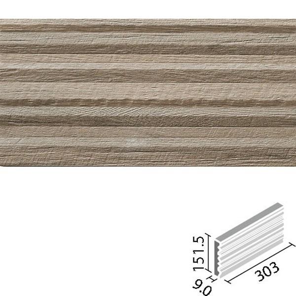 中古　エコカラット　ビンテージオーク　303×151 9枚のみ エコカラット ビンテージオーク 303×151角平(リブ面) ECP-315/OAK3AN