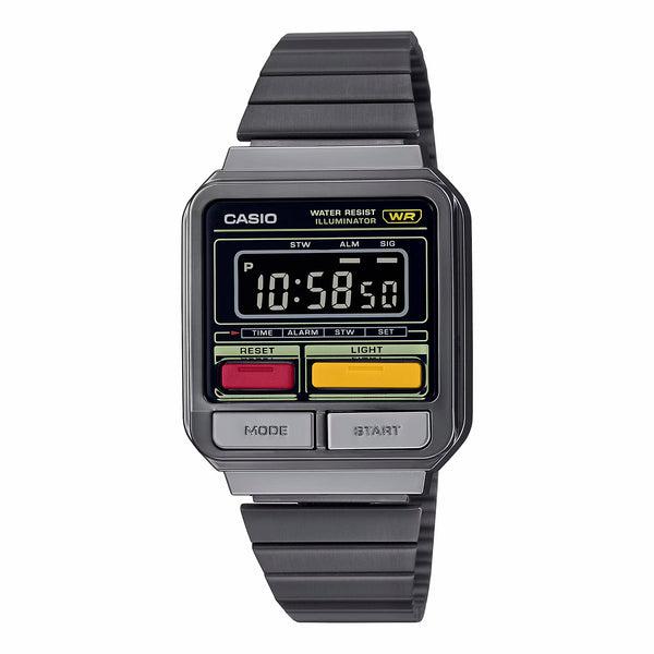 並行輸入品 10年保証 CASIO STANDARD MENS カシオ スタンダード メンズ A120WE 腕時計 時計 ブランド レディースチープ チプカシ デジタル 日付｜timelovers｜03