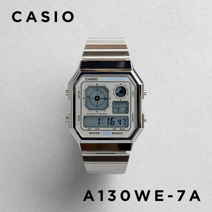 スタンダード デジタル CASIO STANDARD MEN カシオ A130WE 腕時計 時計