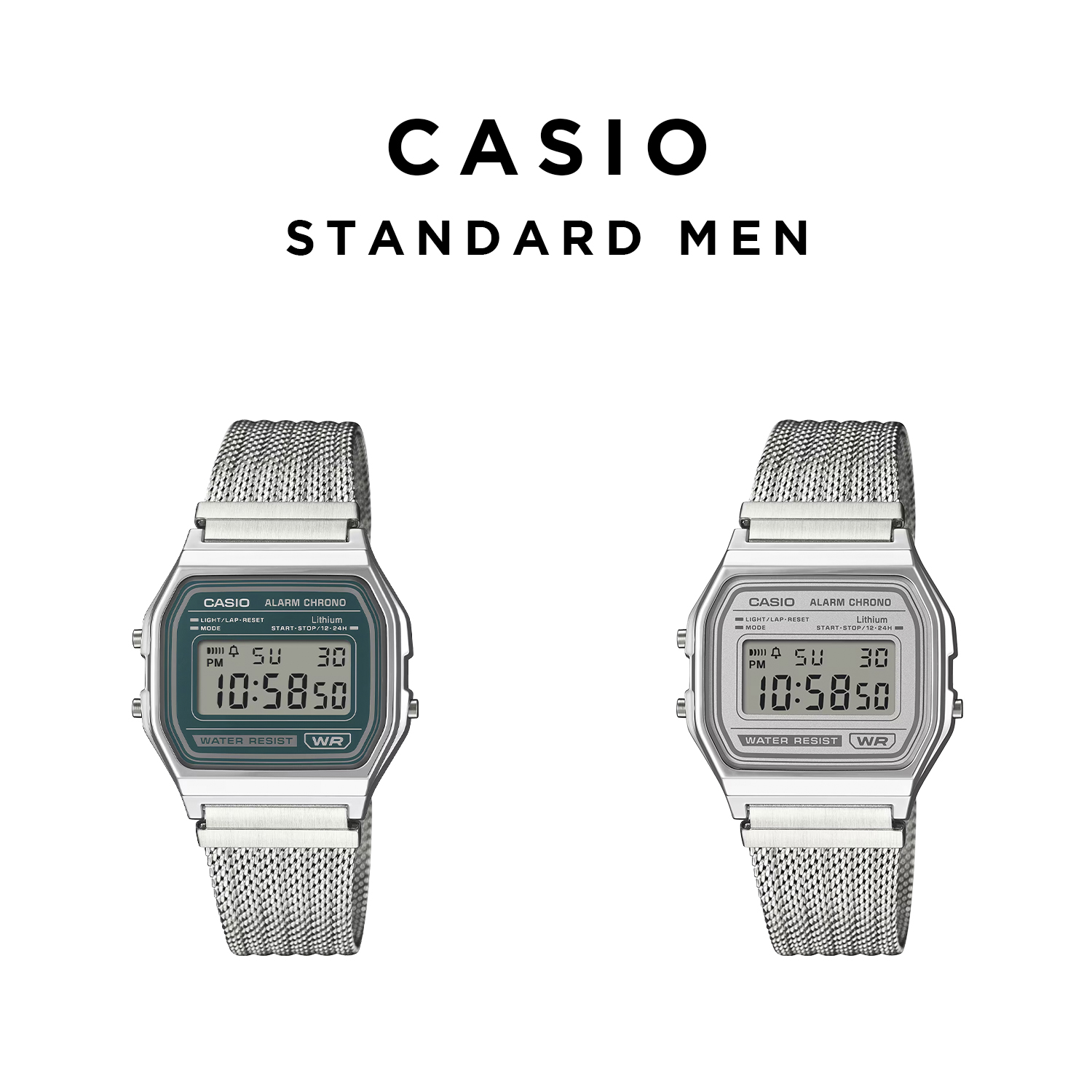 スタンダード デジタル 海外正規品 10年保証 CASIO STANDARD MENS