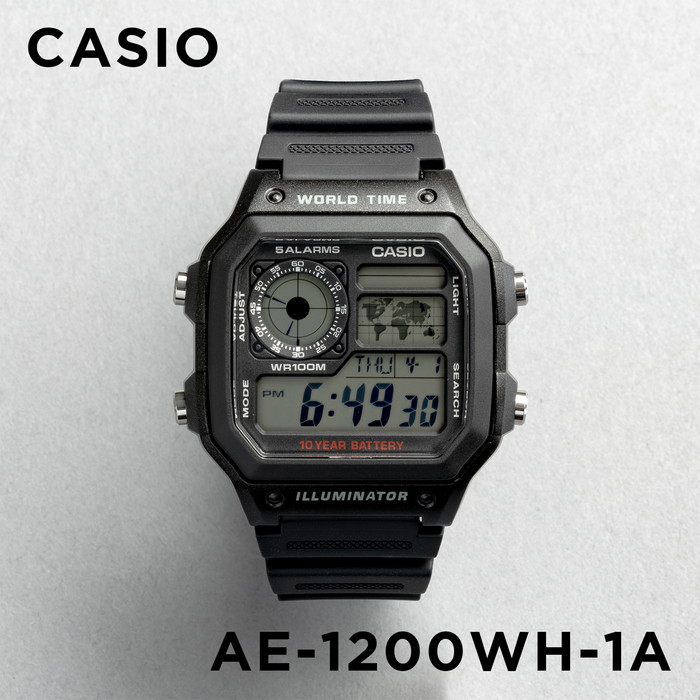 スタンダードアナデジ 並行輸入品 10年保証 日本未発売 CASIO