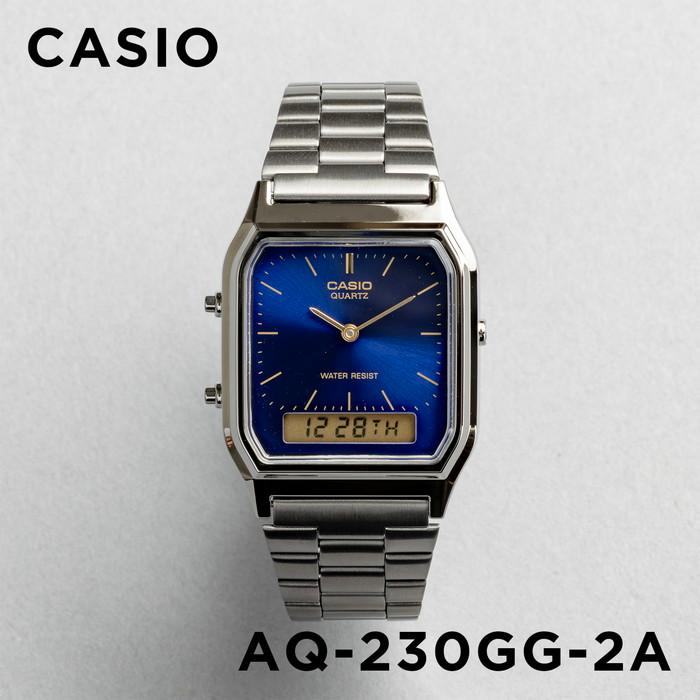 並行輸入品 10年保証 日本未発売 CASIO STANDARD MENS カシオ スタンダード AQ-230GG 腕時計 時計 ブランド メンズ チープカシオ チプカシ アナデジ 日付｜timelovers｜02