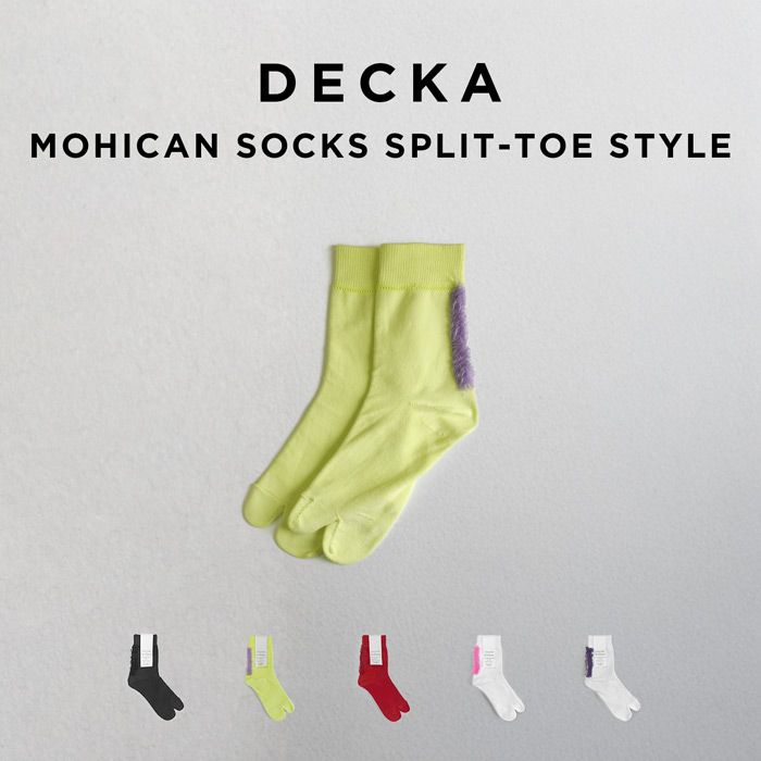decka Quality socks（デカクオリティソックス） DECKA MOHICAN SOCKS