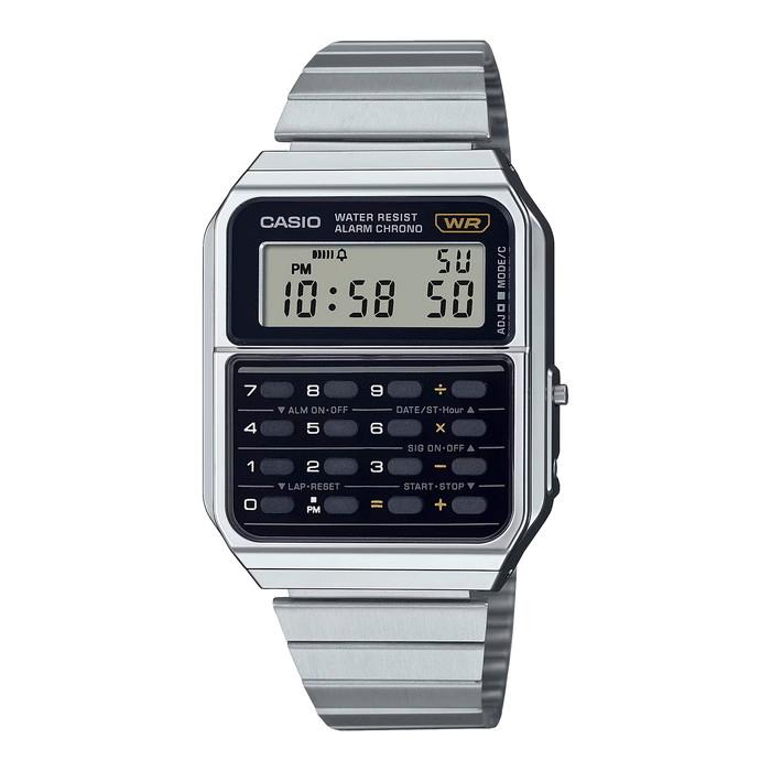 並行輸入品 10年保証 CASIO STANDARD CALCULATOR カシオ スタンダード CA-500WE 腕時計 時計 ブランド メンズ チープ チプカシ デジタル 電卓｜timelovers｜02