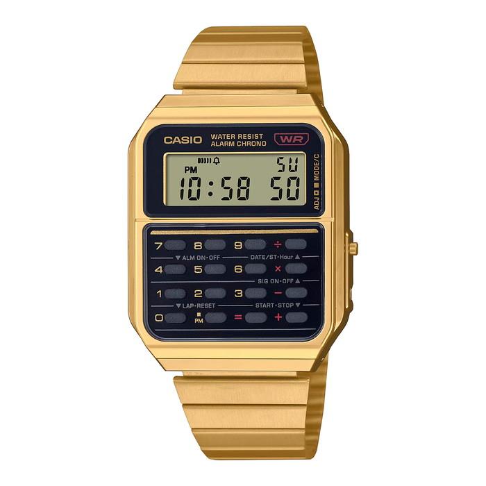 並行輸入品 10年保証 CASIO STANDARD CALCULATOR カシオ スタンダード CA-500WE 腕時計 時計 ブランド メンズ チープ チプカシ デジタル 電卓｜timelovers｜03