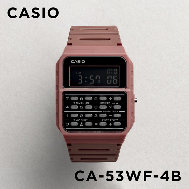 並行輸入品 10年保証 日本未発売 CASIO STANDARD CALCULATOR カシオ スタンダード CA-53WF 腕時計 時計 ブランド メンズ チープ チプカシ デジタル 日付 電卓｜timelovers｜05