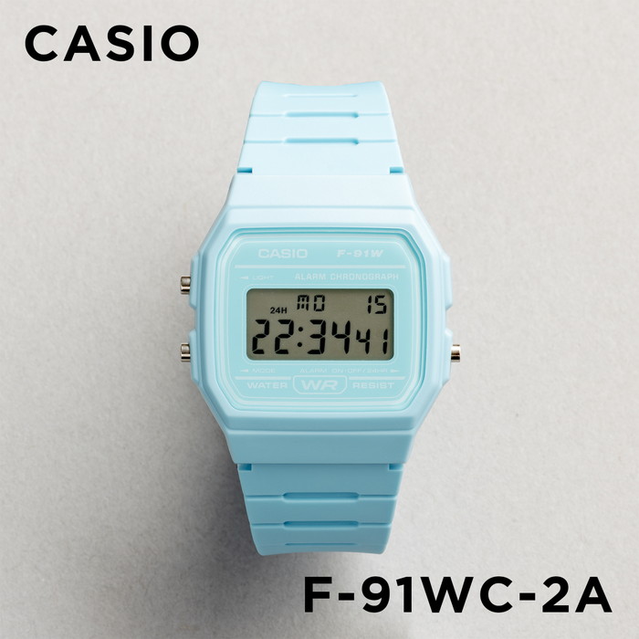 並行輸入品 10年保証 日本未発売 CASIO STANDARD MENS カシオ スタンダード F-91WC 腕時計 時計 ブランド メンズ チープ チプカシ デジタル 日付｜timelovers｜02