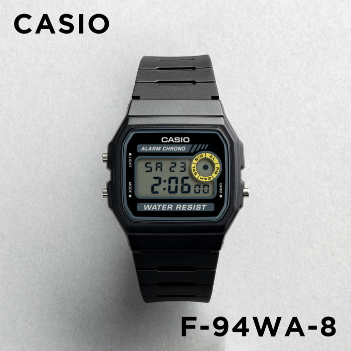 並行輸入品 10年保証 CASIO STANDARD MENS カシオ スタンダード F-94WA 腕時計 時計 ブランド メンズ 男の子 チープカシオ チプカシ デジタル 日付｜timelovers｜02
