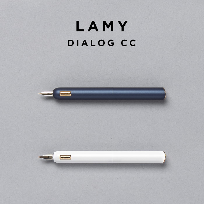 並行輸入品 LAMY DIALOG CC FOUNTAIN PEN ラミー ダイアログ CC 万年筆 細字 F 筆記用具 文房具 ブランド ブルー 青  ホワイト 白 高級 ギフト プレゼント : l81 : TIME LOVERS - 通販 - Yahoo!ショッピング