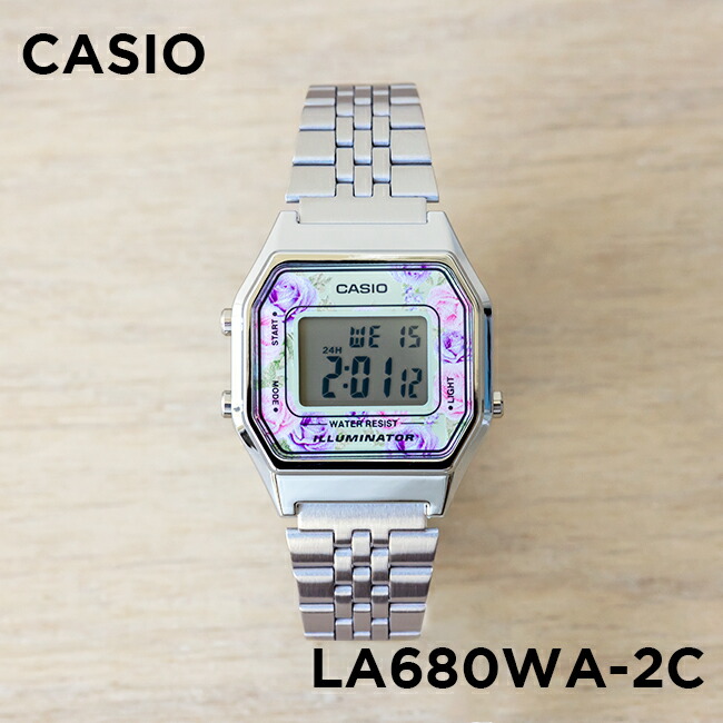 並行輸入品 10年保証 日本未発売 CASIO STANDARD カシオ スタンダード LA680WA 腕時計 時計 ブランド レディース  チープカシオ チプカシ デジタル 日付