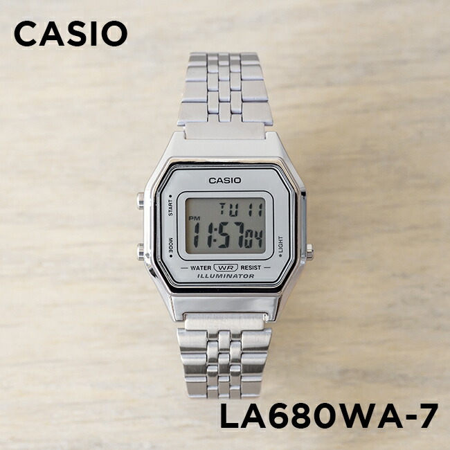 並行輸入品 10年保証 日本未発売 CASIO STANDARD カシオ スタンダード LA680WA 腕時計 時計 ブランド レディース チープカシオ チプカシ デジタル 日付｜timelovers｜06