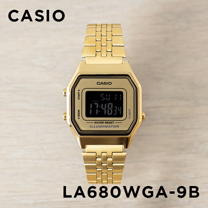 Amazon.co.jp: カシオ CASIO 腕時計 メンズ レディース LA680WGA