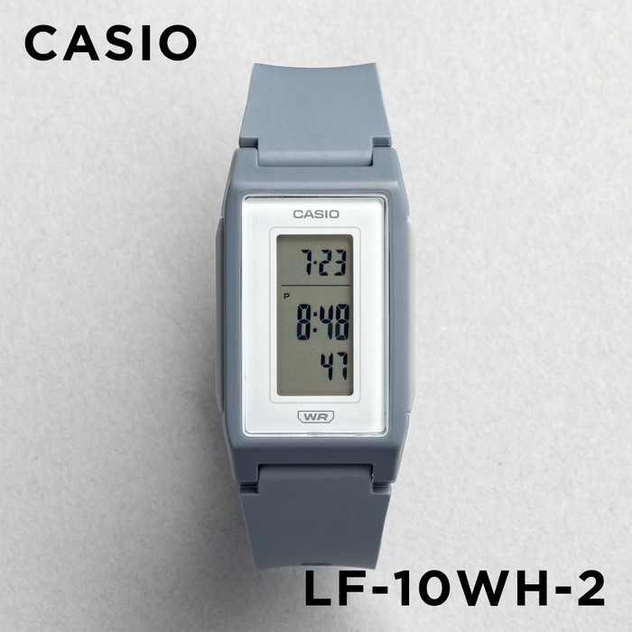 並行輸入品 10年保証 日本未発売 CASIO STANDARD カシオ スタンダード LF-10WH 腕時計 時計 ブランド レディース チープ チプカシ デジタル 日付 角型｜timelovers｜03