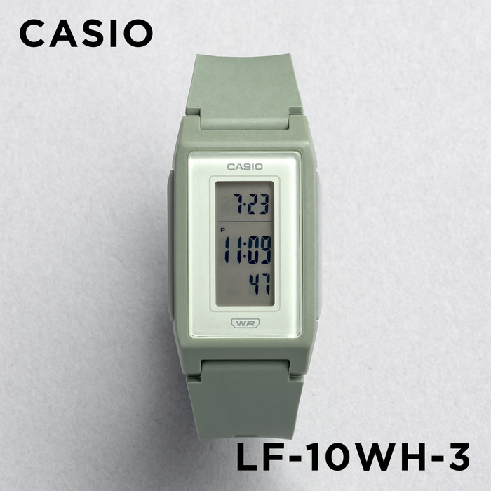 並行輸入品 10年保証 日本未発売 CASIO STANDARD カシオ スタンダード LF-10WH 腕時計 時計 ブランド レディース チープ チプカシ デジタル 日付 角型｜timelovers｜04