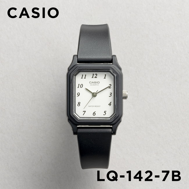 並行輸入品 10年保証 CASIO STANDARD LADYS カシオ スタンダード LQ-142 腕時計 時計 ブランド レディース チープカシオ チプカシ アナログ 角型｜timelovers｜04