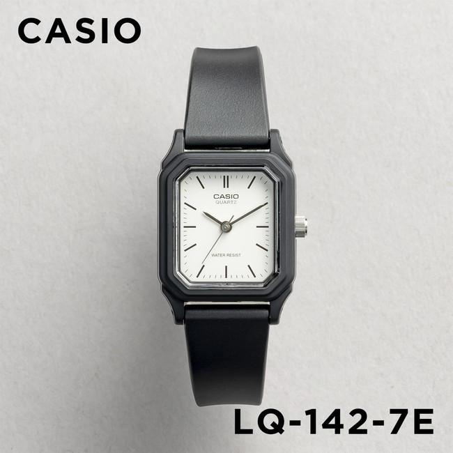 並行輸入品 10年保証 CASIO STANDARD LADYS カシオ スタンダード LQ-142 腕時計 時計 ブランド レディース チープカシオ チプカシ アナログ 角型｜timelovers｜05