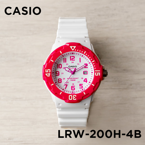 並行輸入品 10年保証 日本未発売 CASIO STANDARD LADYS カシオ スタンダード LRW-200H 腕時計 時計 ブランド レディース チープ チプカシ アナログ 日付 防水｜timelovers｜08