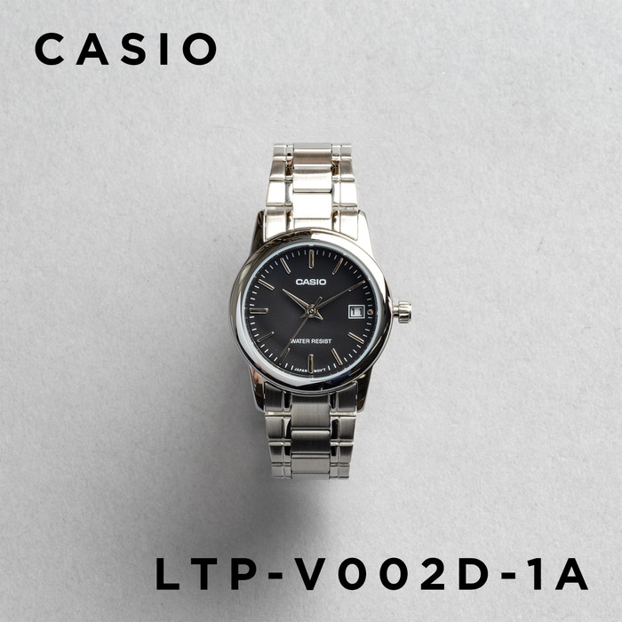 CASIO STANDARD WOMEN カシオ LTP-V002D 腕時計 時計 ブランド レディース チープカシオ チプカシ アナログ 日付 日本未発売 ギフト プレゼントの画像