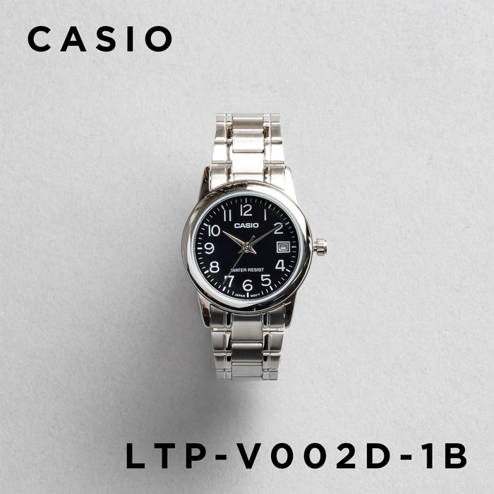 CASIO STANDARD WOMEN カシオ LTP-V002D 腕時計 時計 ブランド レディース チープカシオ チプカシ アナログ 日付 日本未発売 ギフト プレゼントの画像