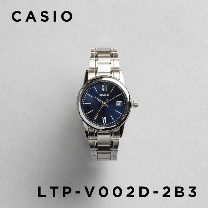 CASIO STANDARD WOMEN カシオ LTP-V002D 腕時計 時計 ブランド レディース チープカシオ チプカシ アナログ 日付 日本未発売 ギフト プレゼントの画像