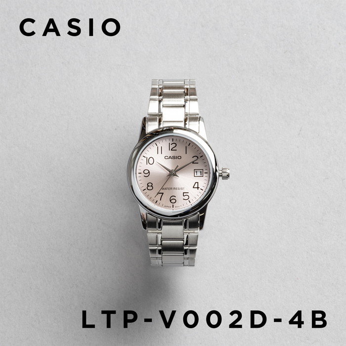 CASIO STANDARD WOMEN カシオ LTP-V002D 腕時計 時計 ブランド レディース チープカシオ チプカシ アナログ 日付 日本未発売 ギフト プレゼントの画像