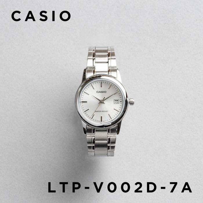 CASIO STANDARD WOMEN カシオ LTP-V002D 腕時計 時計 ブランド レディース チープカシオ チプカシ アナログ 日付 日本未発売 ギフト プレゼントの画像