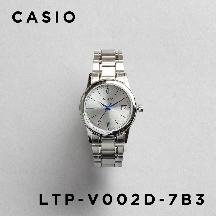 CASIO STANDARD WOMEN カシオ LTP-V002D 腕時計 時計 ブランド レディース チープカシオ チプカシ アナログ 日付 日本未発売 ギフト プレゼントの画像
