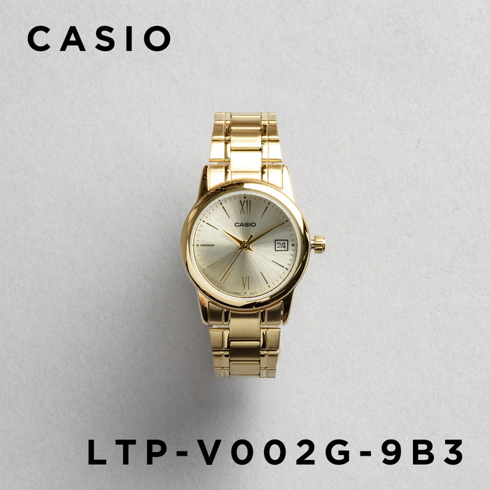 CASIO STANDARD WOMEN カシオ LTP-V002D 腕時計 時計 ブランド レディース チープカシオ チプカシ アナログ 日付 日本未発売 ギフト プレゼントの画像