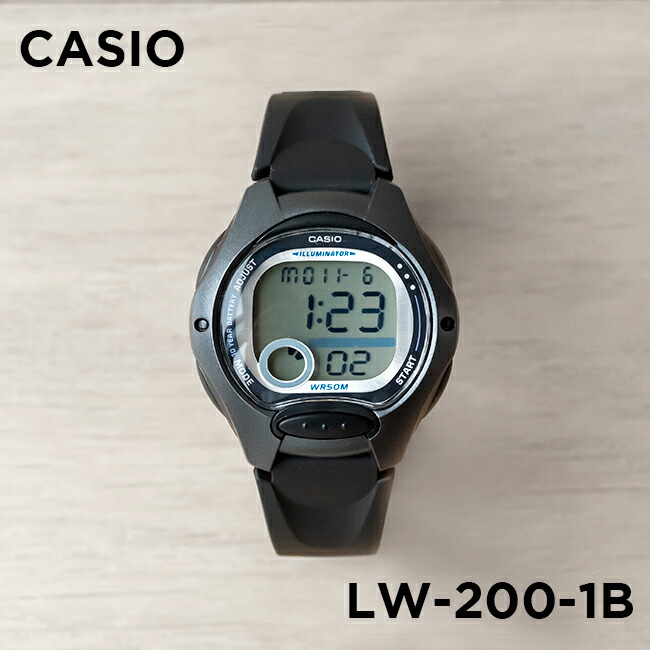 並行輸入品 10年保証 日本未発売 CASIO STANDARD カシオ スタンダード LW-200 腕時計 時計 ブランド レディース チープカシオ チプカシ デジタル 日付｜timelovers｜03