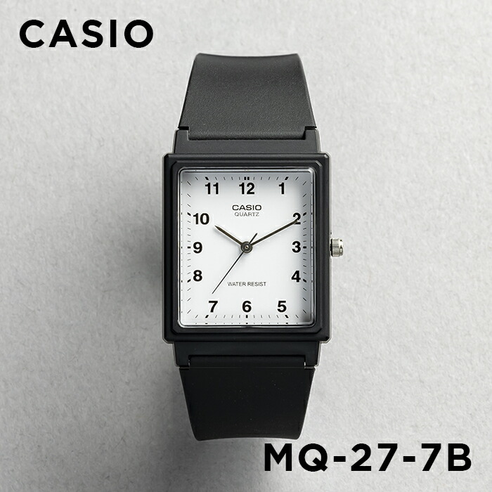 並行輸入品 10年保証 日本未発売 CASIO STANDARD MENS カシオ スタンダード MQ-27 腕時計 時計 ブランド メンズ チープカシオ チプカシ アナログ｜timelovers｜03
