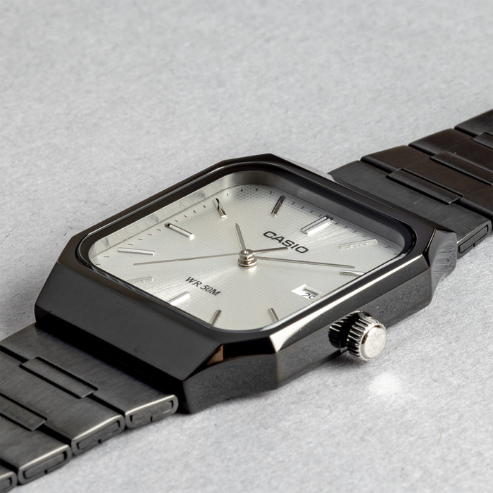 【最安値】新品未使用 CASIO MTP-B185B-7A 保証書付き スタンダード（CASIO） 訳あり CASIO STANDARD MEN カシオ