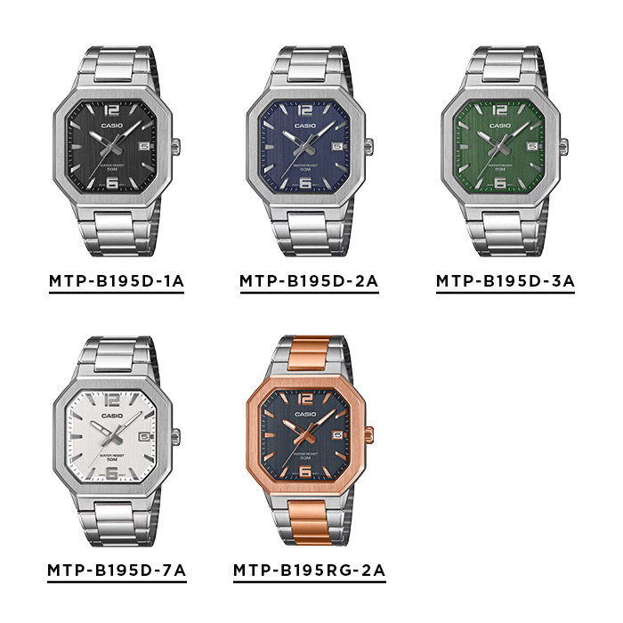 スタンダード（CASIO） CASIO STANDARD MEN カシオ MTP-B195D 腕時計