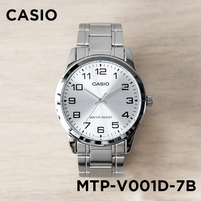 Yahoo! Yahoo!ショッピング(ヤフー ショッピング)【10％OFF】並行輸入品 日本未発売 訳あり 小キズあり CASIO STANDARD カシオ MTP-V001D-7B 腕時計 時計 ブランド メンズ チプカシ アナログ