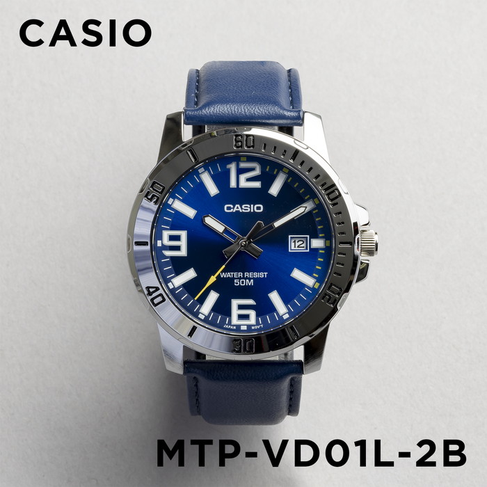 並行輸入品 10年保証 日本未発売 CASIO STANDARD MENS カシオ スタンダード MTP-VD01BL.GL.L 腕時計 時計  ブランド メンズ チープ チプカシ アナログ 日付