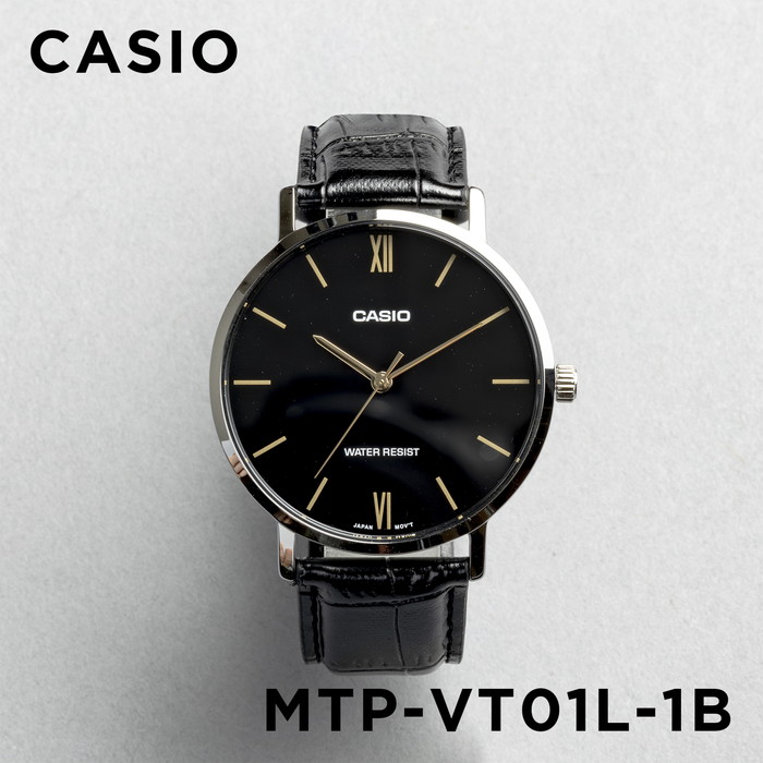 並行輸入品 10年保証 日本未発売 CASIO STANDARD MENS カシオ スタンダード MTP-VT01L 腕時計 時計 ブランド メンズ チープ チプカシ アナログ レザー｜timelovers｜02
