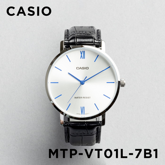 並行輸入品 10年保証 日本未発売 CASIO STANDARD MENS カシオ スタンダード MTP-VT01BL.GL.L 腕時計 時計 ブランド メンズ チープ チプカシ アナログ レザー｜timelovers｜06