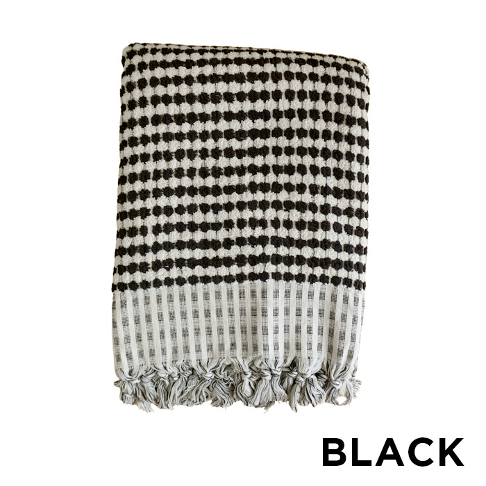 THINGS POMPOM TOWEL BLANKET ポンポン タオル ブランケット PMSQ-20
