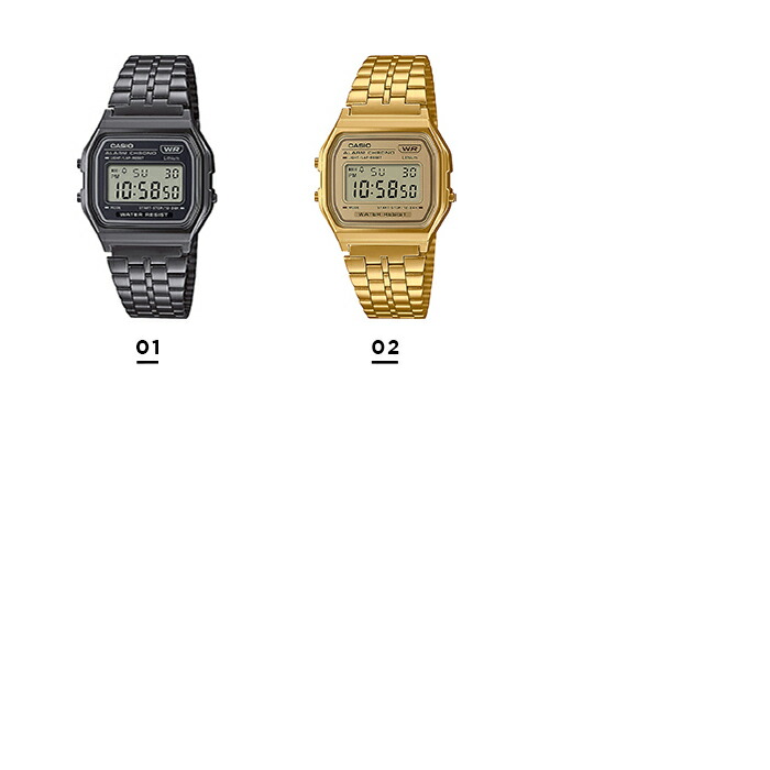 チープカシオ チプカシ 海外モデル A158WETB-1A [並行輸入品] CASIO 腕時計 カシオ 時計 ウォッチ チープカシオ チプカシ 海外