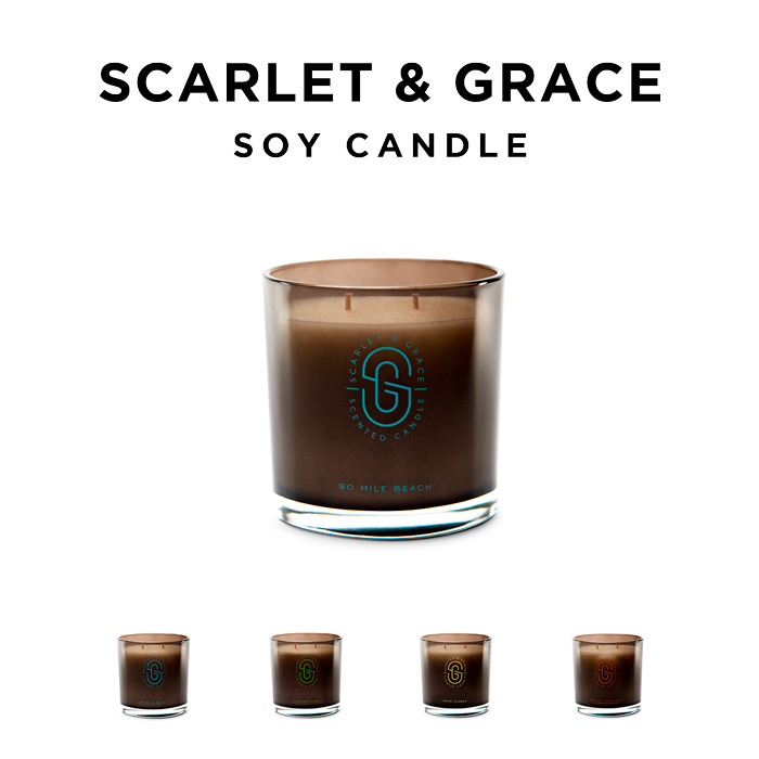 SCARLET&GRACE CANDLE M スカーレット＆グレイス キャンドル ダブル